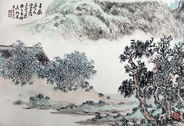 Wu yangmu 6 old Chinese Oil Paintings